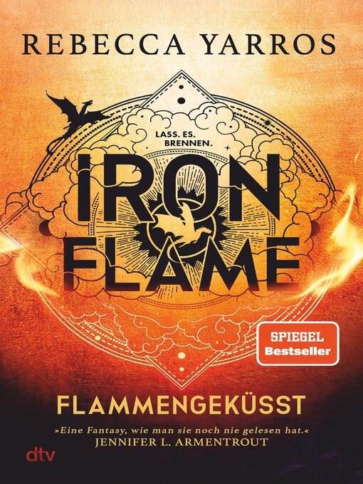 Cover image for Flammengeküsst (Iron Flame)